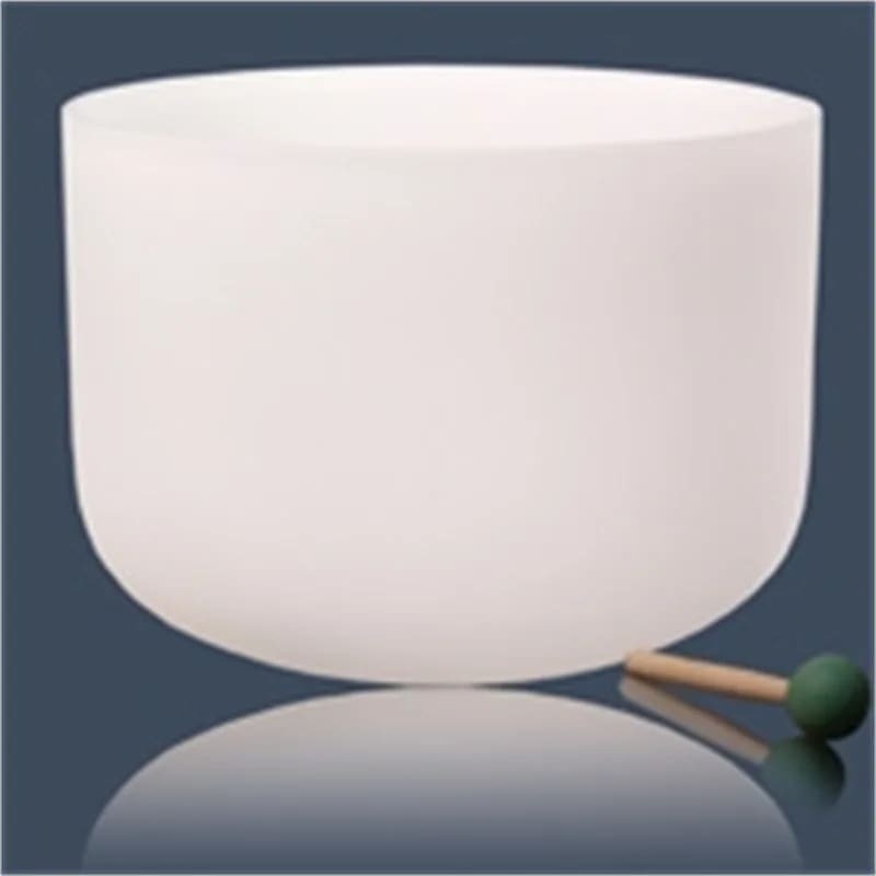 Crystal singing bowl Ctone 432 Hz 35 cm + safety bag Miint no